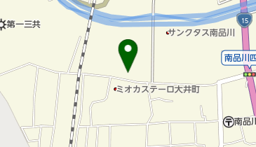 日本ペイント株式会社 東京事業所の地図画像
