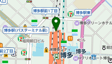 玖子貴 博多マイング店の地図画像