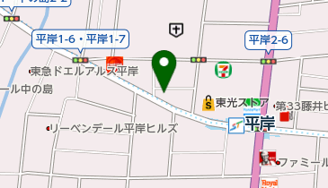 アルファ調剤薬局 平岸駅前店の地図画像