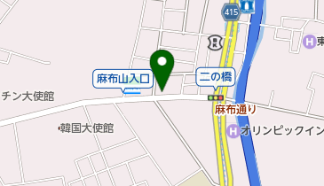 air-AZABU(エアー アザブ)の地図画像