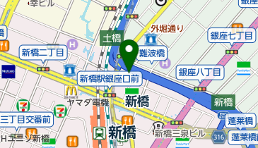 air-GINZA tower(エアー ギンザ タワー)の地図画像