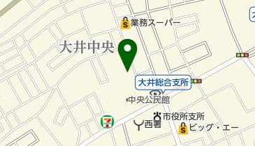 社会福祉法人ふじみ野市社会福祉協議会 大井支所の地図画像