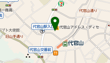 Diral(ディラル) 代官山の地図画像