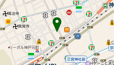 Dr.stretch(ドクターストレッチ) 三宮トアロード店の地図画像