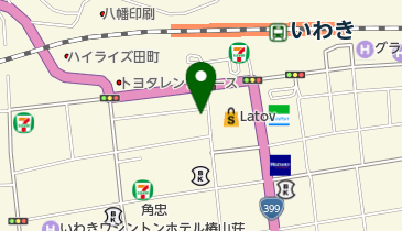 mod's hair(モッズ ヘア) いわき銀座通店の地図画像