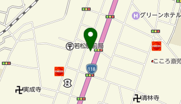 ポエムグループ美容室 ポエム中央通り店の地図画像