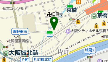 生活協同組合 おおさかパルコープの地図画像