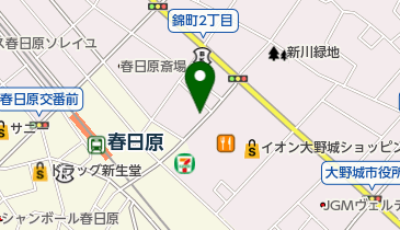 ベネシュ春日原宇野の地図画像