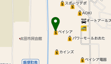 Cut Factory(カットファクトリー) ベイシアおおたモール店の地図画像