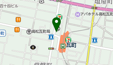 高松モンスターの地図画像