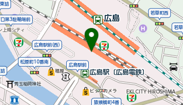 リッシュヘア DASH(ダッシュ) ひろしま駅ビル ASSE店の地図画像