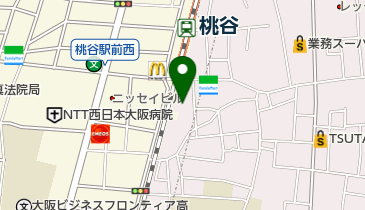 桃谷温泉の地図画像