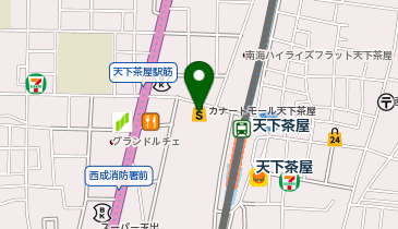 CLEANING Ruby(クリーニングルビー) デイリーカナートイズミヤ天下茶屋店の地図画像