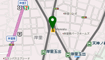 CLEANING Ruby(クリーニングルビー) マックスバリュ南海岸里店の地図画像