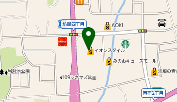 CLEANING Ruby(クリーニング ルビー) みのおキューズモール店の地図画像