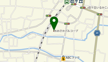 CLEANING Ruby(クリーニングルビー) パルコープ忍ヶ丘店の地図画像