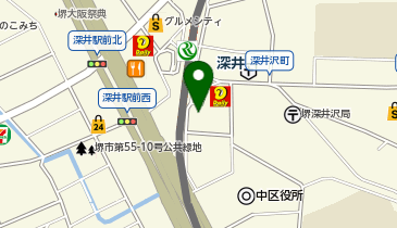 CLEANING Ruby(クリーニングルビー) 深井駅前店の地図画像