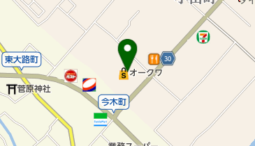クリーニング Ruby(ルビー) オークワ和泉小田店の地図画像