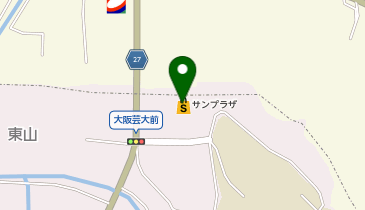 CLEANING Ruby(クリーニングルビー) サンプラザ河南町芸大前の地図画像