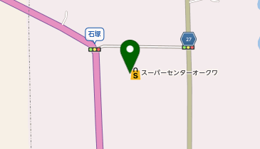 CLEANING Ruby(クリーニングルビー) スーパーセンター オークワ河南の地図画像