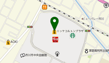 京葉ガスサービスショップ ニッケコルトンプラザ店の地図画像