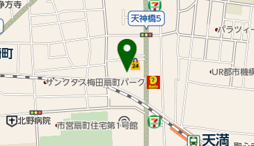 クラブ温泉の地図画像