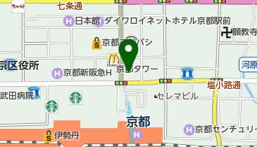 リーブ21 新京都オペレーションセンターの地図画像