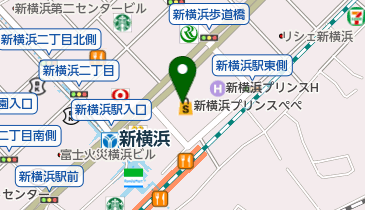 エステサロンさくら 新横浜プリンスペペ店の地図画像