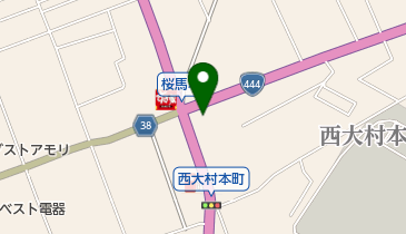 フラクタルデザイン 大村店の地図画像