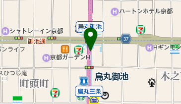 Raffine(ラフィネ) コトチカ御池店の地図画像
