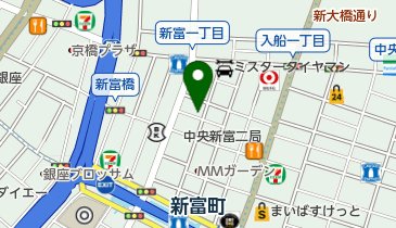 ソニックプラスセンター銀座の地図画像