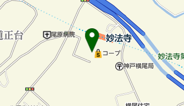 生活協同組合コープこうべ コープ横尾の地図画像