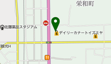 クリーニング Ruby(ルビー) デイリーカナートイズミヤ橿原神宮前店の地図画像