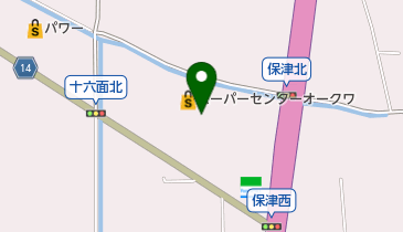 CLEANING Ruby(クリーニング ルビー) スーパーセンターオークワ田原本インター店の地図画像
