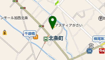 生活協同組合コープこうべ コープ加西の地図画像