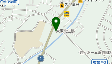 生活協同組合コープこうべ コープミニ泉丘店の地図画像