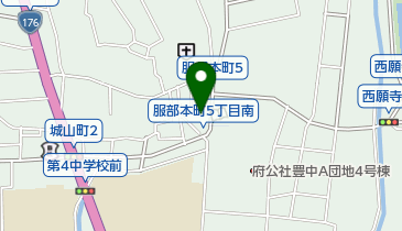 生活協同組合コープこうべ コープミニ城山の地図画像