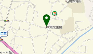 生活協同組合コープこうべ コープミニ井口堂の地図画像