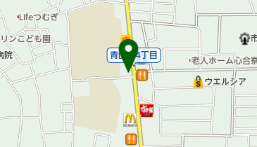 フロレスタ 八尾青山通り店の地図画像