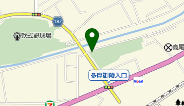 陵南公園(東浅川町側)の地図画像