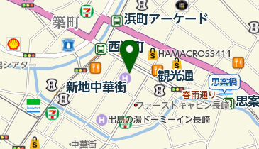 ユーコーラッキー 浜町店の地図画像