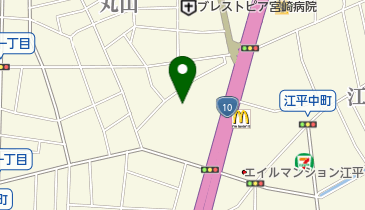 ユーコーラッキー 宮崎店の地図画像