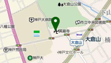 神戸ラピスホールの地図画像