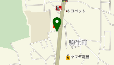 手もみ王 宮環駒生店の地図画像