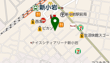 D'STATION(ディーステーション) 新小岩店の地図画像