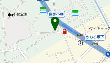 M・A 目黒 青猫の地図画像
