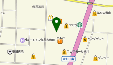 AIGLE(エーグル) ラブリーパートナー・エルパ店の地図画像