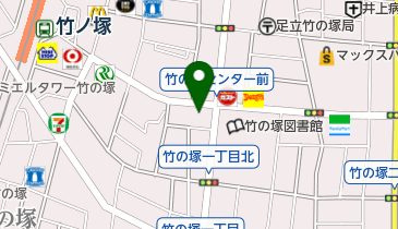 Studio PrincesS(スタジオ プリンセス) 竹ノ塚店の地図画像