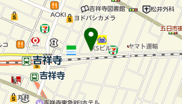 TRIPLET ENGLISH SCHOOL(トリプレット イングリッシュ スクール) 吉祥寺教室の地図画像