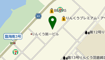 Sorel(ソレル) りんくうプレミアム・アウトレット店の地図画像